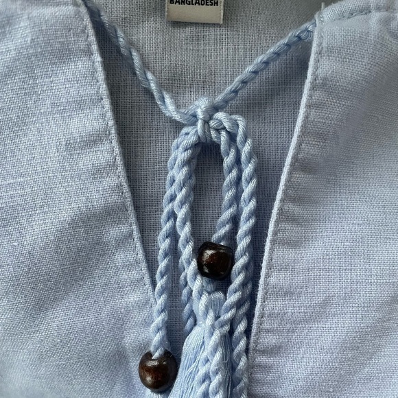 Ellen Tracy Linen Blend Sleeveless Blouse 1X - Picture 6 of 6